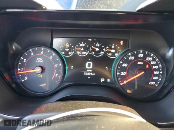 ✅ 2018 Chevrolet Camaro ZL1 • VIN: 1G1FK3D68J0161694 • Lot: 67398625. Wystawiony na Copart z przebiegiem 72 314 mil. Bezpłatny archiwum sprzedaży aukcyjnych z USA i szczegółowy raport historii pojazdu na DreamBid. Zdjęcie 9.