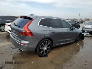✅ 2020 Volvo XC60 Inscription • VIN: YV4102DL9L1432277 • Lot: 72127672. Listed on Copart with 43,378 mi. Free auction sales archive from the USA and detailed vehicle history report at DreamBid. Image 3.