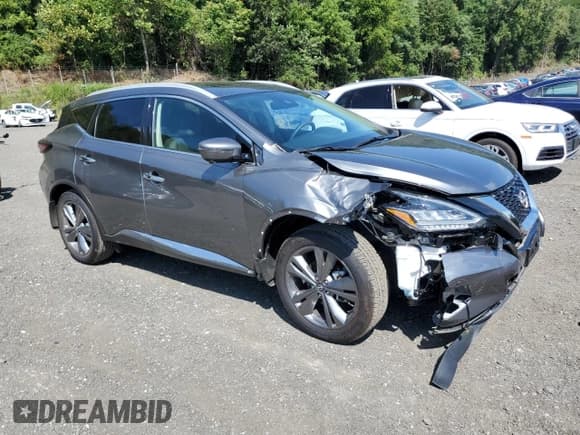 ✅ 2024 Nissan Murano Platinum • VIN: 5N1AZ2DS0RC108983 • Lot: 70046335. Listed on Copart with 944 mi. Free auction sales archive from the USA and detailed vehicle history report at DreamBid. Image 4.