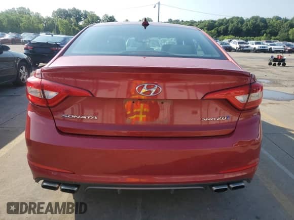 2017 Hyundai Sonata Sport z VIN 5NPE34AB6HH497803, wystawiony jako Copart lot #65416044 z przebiegiem 82 351 mil mil oraz Szkoda całkowita • Salvage title. Historia ofert i sprzedaży dostępna na DreamBid. Obrazek 6.