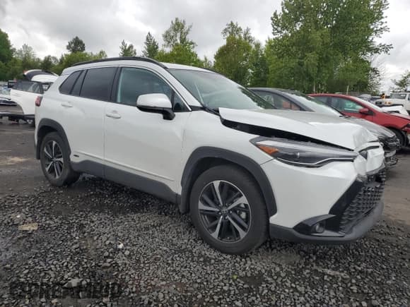 ✅ 2024 Toyota Corolla Cross Hybrid S • VIN: 7MUFBABG3RV025110 • Lot: 54606865. Wystawiony na Copart z przebiegiem 6 218 mil. Bezpłatny archiwum sprzedaży aukcyjnych z USA i szczegółowy raport historii pojazdu na DreamBid. Zdjęcie 4.