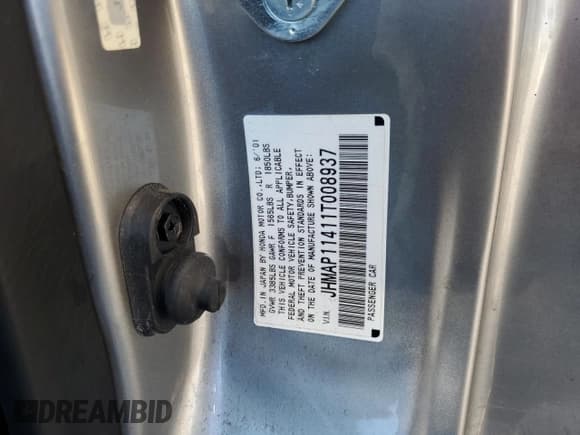 ✅ 2001 Honda S2000 • VIN: JHMAP11411T008937 • Lot: 74316484. Wystawiony na Copart z przebiegiem 32 490 mil. Bezpłatny archiwum sprzedaży aukcyjnych z USA i szczegółowy raport historii pojazdu na DreamBid. Zdjęcie 13.