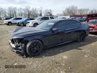 ✅ 2021 BMW 7 Series 740i xDrive • VIN: WBA7T4C06MCF65799 • Lot: 46230524. Listed on Copart with 51,928 mi. Free auction sales archive from the USA and detailed vehicle history report at DreamBid. Image 1.