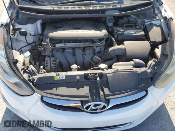 2013 Hyundai Elantra Limited with VIN 5NPDH4AE2DH258783, listed as a Copart auction lot 90592915 with 128,356 mi miles and Salvage title. Bid and sale history available at DreamBid. Image 11.