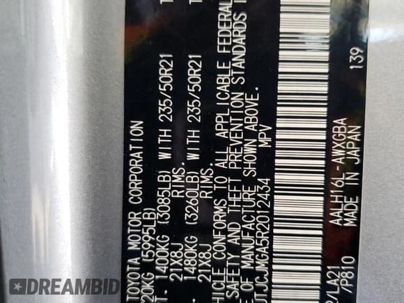 ✅ 2024 Lexus RX 450h+ Luxury • VIN: JTJCJMGA5R2012434 • Lot: 58835645. Wystawiony na Copart z przebiegiem 10 905 mil. Bezpłatny archiwum sprzedaży aukcyjnych z USA i szczegółowy raport historii pojazdu na DreamBid. Zdjęcie 12.