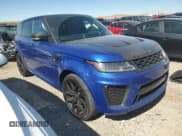 ✅ 2020 Land Rover Range Rover Sport SVR • VIN: SALWZ2RE2LA881768 • Lot: 82086095. Listed on Copart with 66,639 mi. Free auction sales archive from the USA and detailed vehicle history report at DreamBid. Image 4.
