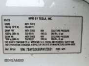 ✅ 2023 Tesla Model Y Long Range • VIN: 7SAYGDEE6PA123551 • Lot: 56676005. Wystawiony na Copart z przebiegiem 24 033 mil. Bezpłatny archiwum sprzedaży aukcyjnych z USA i szczegółowy raport historii pojazdu na DreamBid. Zdjęcie 14.