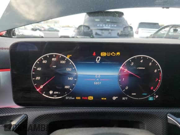 2024 Mercedes-Benz CLA 250 с VIN W1K5J4GB7RN456973, выставлен на аукционе Copart как лот 71815855 с пробегом 6 807 миль миль и Списание • Salvage title. История ставок и продаж доступна на DreamBid. Изображение 9.