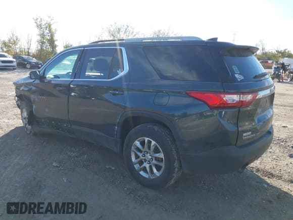 ✅ 2018 Chevrolet Traverse LT Cloth • VIN: 1GNEVGKW9JJ226820 • Lot: 43420297. Wystawiony na IAAI z przebiegiem 104 693 mil. Bezpłatny archiwum sprzedaży aukcyjnych z USA i szczegółowy raport historii pojazdu na DreamBid. Zdjęcie 3.
