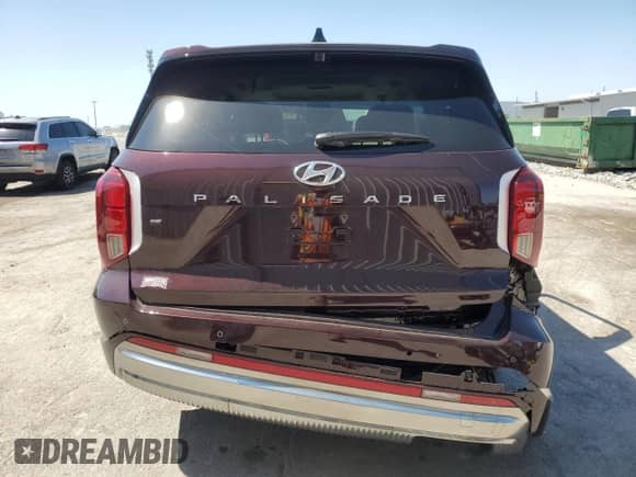 2025 Hyundai Palisade Calligraphy z VIN KM8R74GE3SU837568, wystawiony jako Copart lot #53515885 z przebiegiem 6 465 mil mil oraz Szkoda całkowita • Salvage title. Historia ofert i sprzedaży dostępna na DreamBid. Obrazek 6.