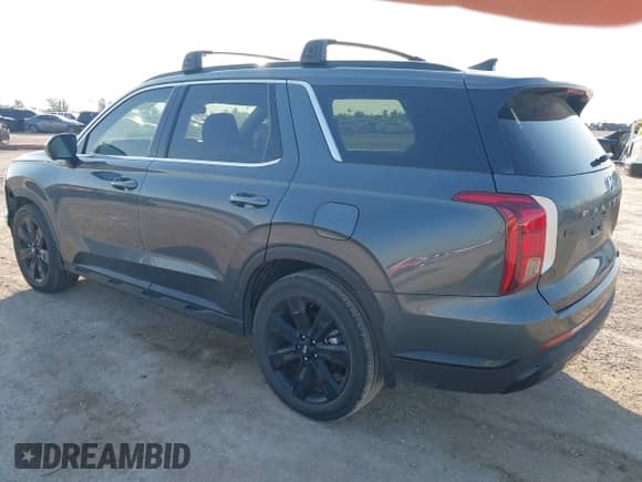 2025 Hyundai Palisade XRT with VIN KM8R34GE1SU834549, listed as a IAAI auction lot 43165313 with 11,080 mi miles and . Bid and sale history available at DreamBid. Image 3.