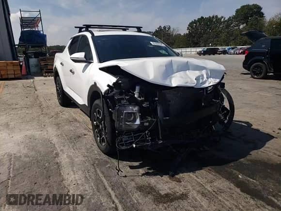 2023 Hyundai Santa Cruz SEL with VIN 5NTJC4AE0PH076202, listed as a Copart auction lot 81050525 with 34,465 mi miles and Salvage title. Bid and sale history available at DreamBid. Image 14.