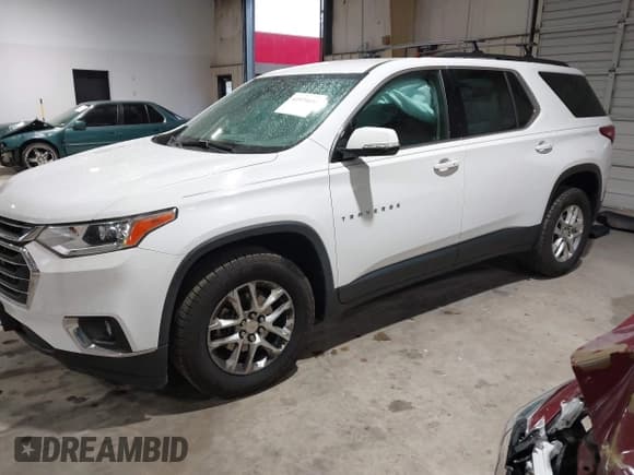 ✅ 2020 Chevrolet Traverse LT Cloth • VIN: 1GNERGKW0LJ132610 • Lot: 41971611. Listed on IAAI with 80,706 mi. Free auction sales archive from the USA and detailed vehicle history report at DreamBid. Image 17.