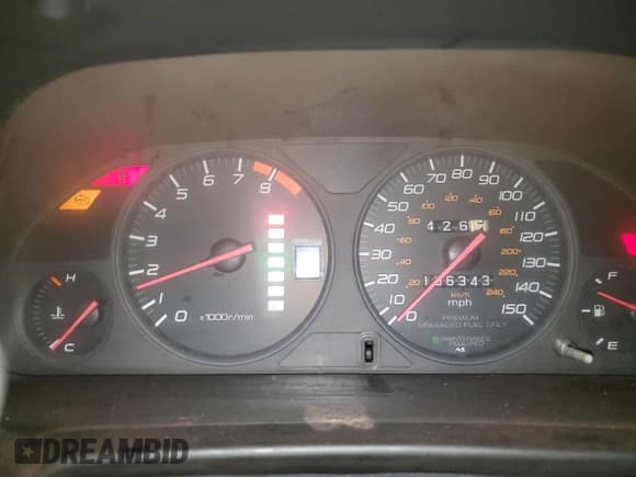 ✅ 1997 Honda Prelude • VIN: JHMBB6245VC013899 • Лот: 44386915. Опубликован ранее на Copart с пробегом 166 343 миль. Бесплатный доступ к архиву аукционных продаж из США и подробный отчёт об истории автомобиля на DreamBid. Изображение 9.