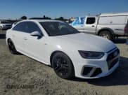 ✅ 2023 Audi A4 S line Premium Plus • VIN: WAUEAAF41PN005947 • Lot: 82267785. Listed on Copart with 51,673 mi. Free auction sales archive from the USA and detailed vehicle history report at DreamBid. Image 4.