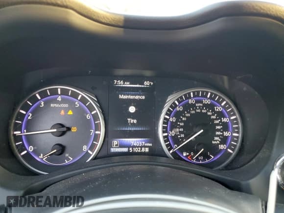 ✅ 2017 Infiniti Q60 Premium • VIN: JN1CV7EL5HM320206 • Лот: 82007775. Опубликован ранее на Copart с пробегом 74 037 миль. Бесплатный доступ к архиву аукционных продаж из США и подробный отчёт об истории автомобиля на DreamBid. Изображение 9.