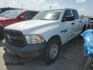 ✅ 2018 Ram 1500 Tradesman • VIN: 1C6RR7KM0JS321166 • Lot: 52686735. Listed on Copart with 90,505 mi. Free auction sales archive from the USA and detailed vehicle history report at DreamBid. Image 1.