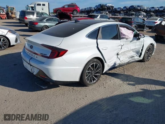 ✅ 2021 Hyundai Sonata Limited • VIN: 5NPEH4J27MH074174 • Lot: 43532639. Wystawiony na IAAI z przebiegiem 49 654 mil. Bezpłatny archiwum sprzedaży aukcyjnych z USA i szczegółowy raport historii pojazdu na DreamBid. Zdjęcie 4.