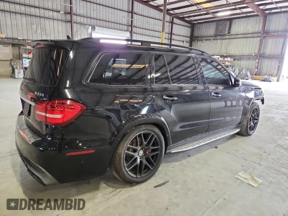 ✅ 2018 Mercedes-Benz GLS 63 AMG • VIN: 4JGDF7FE1JB079594 • Лот: 64139285. Опубликован ранее на Copart с пробегом 81 830 миль. Бесплатный доступ к архиву аукционных продаж из США и подробный отчёт об истории автомобиля на DreamBid. Изображение 3.