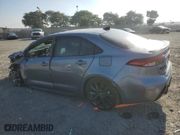 ✅ 2024 Toyota Corolla XSE • VIN: 5YFT4MCE7RP199969 • Lot: 89851245. Listed on Copart with Not provided. Free auction sales archive from the USA and detailed vehicle history report at DreamBid. Image 2.