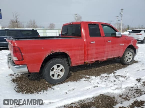 ✅ 2010 Dodge 1500 SLT • VIN: 1D7RB1GP6AS103932 • Lot: 52333945. Wystawiony na Copart z przebiegiem 214 914 mil. Bezpłatny archiwum sprzedaży aukcyjnych z USA i szczegółowy raport historii pojazdu na DreamBid. Zdjęcie 3.