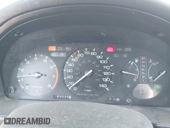 ✅ 1991 Honda Accord LX • VIN: 1HGCB9850MA023078 • Lot: 42783150. Listed on IAAI with 183,035 mi. Free auction sales archive from the USA and detailed vehicle history report at DreamBid. Image 7.