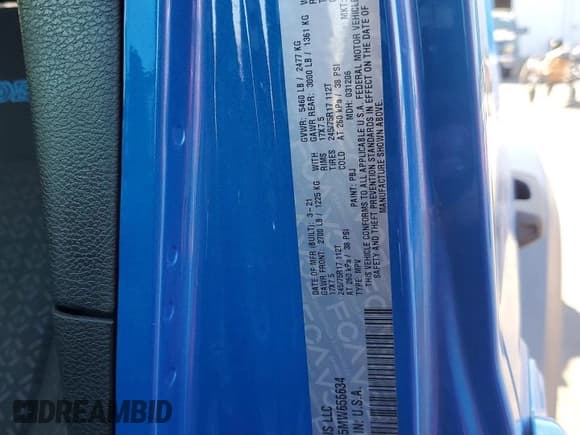 ✅ 2021 Jeep Wrangler Unlimited Islander • VIN: 1C4HJXDG5MW656634 • Lot: 93234955. Listed on Copart with 68,756 mi. Free auction sales archive from the USA and detailed vehicle history report at DreamBid. Image 12.