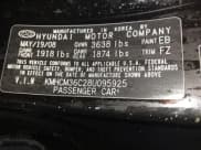 ✅ 2008 Hyundai Accent GS • VIN: KMHCM36C28U095925 • Lot: 43884562. Listed on IAAI with 302,058 mi. Free auction sales archive from the USA and detailed vehicle history report at DreamBid. Image 9.