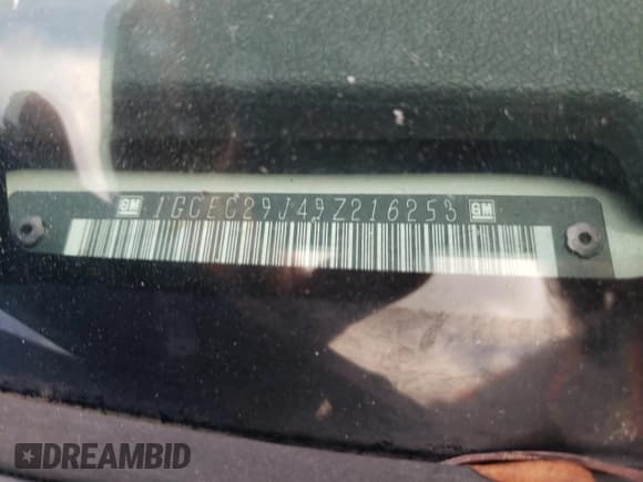 ✅ 2009 Chevrolet Silverado 1500 LT • VIN: 1GCEC29J49Z216253 • Lot: 66414764. Listed on Copart with 157,293 mi. Free auction sales archive from the USA and detailed vehicle history report at DreamBid. Image 12.