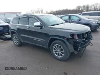 ✅ 2014 Jeep Grand Cherokee Limited • VIN: 1C4RJFBG2EC578401 • Lot: 43664035. Listed on IAAI with 196,044 mi. Free auction sales archive from the USA and detailed vehicle history report at DreamBid. Image 1.