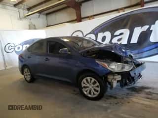 2021 Hyundai Accent SE z VIN 3KPC24A63ME130790, wystawiony jako Copart lot #86311395 z przebiegiem 124 134 mil mil oraz Czysty tytuł • Clean title. Historia ofert i sprzedaży dostępna na DreamBid. Obrazek 4.