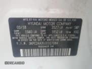 ✅ 2018 Hyundai Accent SEL • VIN: 3KPC24A30JE027084 • Лот: 73938664. Опубликован ранее на Copart с пробегом Не указан. Бесплатный доступ к архиву аукционных продаж из США и подробный отчёт об истории автомобиля на DreamBid. Изображение 13.