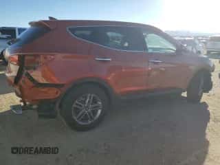 2017 Hyundai Santa Fe 2.4L z VIN 5XYZT3LB3HG381751, wystawiony jako Copart lot #82526645 z przebiegiem 58 596 mil mil oraz Szkoda całkowita • Salvage title. Historia ofert i sprzedaży dostępna na DreamBid. Obrazek 3.