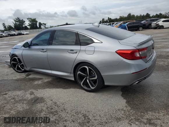 2018 Honda Accord Sport с VIN 1HGCV1F34JA109211, выставлен на аукционе Copart как лот 85269415 с пробегом 85 279 миль миль и Списание • Salvage title. История ставок и продаж доступна на DreamBid. Изображение 2.