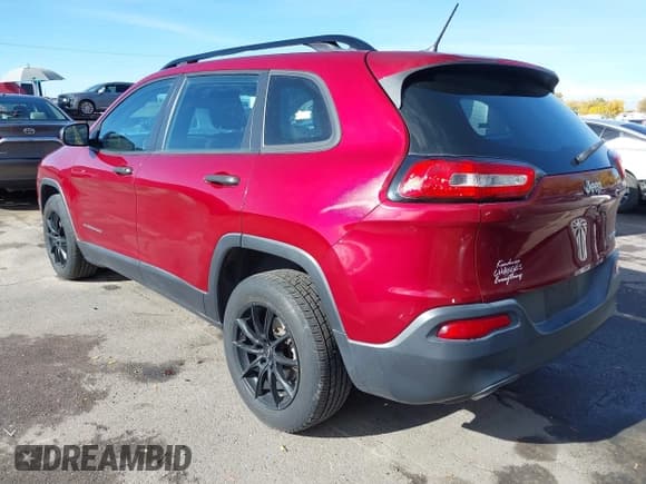 ✅ 2015 Jeep Cherokee Sport • VIN: 1C4PJLAB6FW695166 • Lot: 43616568. Wystawiony na IAAI z przebiegiem 34 689 mil. Bezpłatny archiwum sprzedaży aukcyjnych z USA i szczegółowy raport historii pojazdu na DreamBid. Zdjęcie 3.