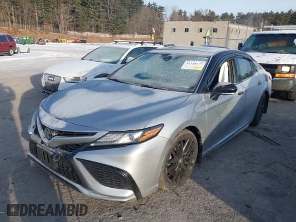 2023 Toyota Camry XSE with VIN 4T1K61BK6PU096842, listed as a IAAI auction lot 41338877 with 107,404 mi miles and . Bid and sale history available at DreamBid. Image 2.