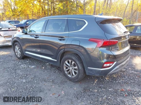 ✅ 2020 Hyundai Santa Fe SEL • VIN: 5NMS3CADXLH221791 • Lot: 43477561. Listed on IAAI with 92,143 mi. Free auction sales archive from the USA and detailed vehicle history report at DreamBid. Image 3.