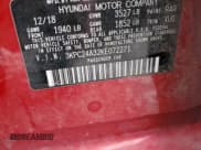 ✅ 2019 Hyundai Accent SE • VIN: 3KPC24A32KE072271 • Лот: 84085424. Опубликован ранее на Copart с пробегом Не указан. Бесплатный доступ к архиву аукционных продаж из США и подробный отчёт об истории автомобиля на DreamBid. Изображение 12.