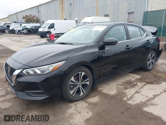 ✅ 2020 Nissan Sentra SV • VIN: 3N1AB8CV1LY241843 • Lot: 43457903. Listed on IAAI with 54,317 mi. Free auction sales archive from the USA and detailed vehicle history report at DreamBid. Image 17.