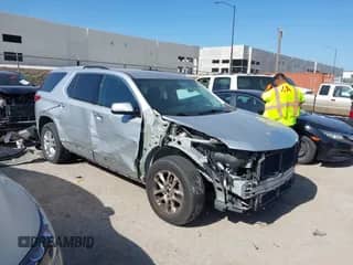 2018 Chevrolet Traverse LT Cloth с VIN 1GNERGKW0JJ153194, выставлен на аукционе IAAI как лот 42827481 с пробегом 124 559 миль миль и . История ставок и продаж доступна на DreamBid. Изображение 1.