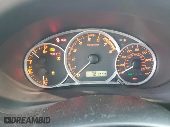 ✅ 2013 Subaru WRX WRX • VIN: JF1GV7E63DG031803 • Lot: 80299175. Listed on Copart with 101,777 mi. Free auction sales archive from the USA and detailed vehicle history report at DreamBid. Image 9.