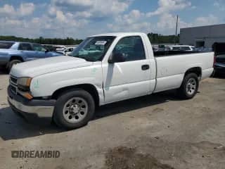 2006 Chevrolet Silverado 1500 Work Truck z VIN 3GCEC14X06G178649, wystawiony jako Copart lot #66395995 z przebiegiem 186 227 mil mil oraz Czysty tytuł • Clean title. Historia ofert i sprzedaży dostępna na DreamBid. Obrazek 1.