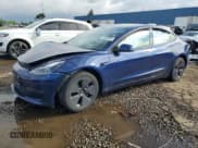 ✅ 2023 Tesla Model 3 • VIN: 5YJ3E1EA3PF627177 • Lot: 61555235. Listed on Copart with 22,340 mi. Free auction sales archive from the USA and detailed vehicle history report at DreamBid. Image 1.