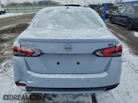 ✅ 2025 Nissan Versa SR • VIN: 3N1CN8FV4SL836614 • Lot: 94793725. Listed on Copart with 16,215 mi. Free auction sales archive from the USA and detailed vehicle history report at DreamBid. Image 6.