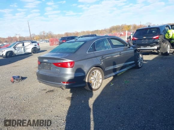 ✅ 2015 Audi A3 Prestige • VIN: WAUKFGFF6F1096597 • Lot: 43545675. Listed on IAAI with 116,146 mi. Free auction sales archive from the USA and detailed vehicle history report at DreamBid. Image 4.
