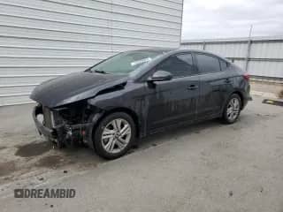 2020 Hyundai Elantra Value Edition with VIN KMHD84LF7LU951886, listed as a Copart auction lot 80287205 with 51,237 mi miles and Salvage title. Bid and sale history available at DreamBid. Image 1.