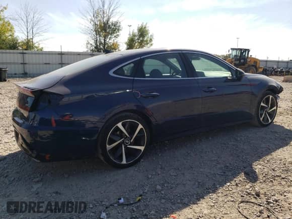 2022 Hyundai Sonata Sport с VIN 5NPEJ4J28NH138177, выставлен на аукционе Copart как лот 71813254 с пробегом 39 932 миль миль и Списание • Salvage title. История ставок и продаж доступна на DreamBid. Изображение 3.