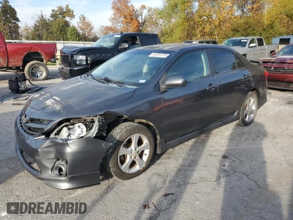 ✅ 2011 Toyota Corolla L • VIN: 2T1BU4EE4BC597882 • Lot: 91207275. Listed on Copart with 152,789 mi. Free auction sales archive from the USA and detailed vehicle history report at DreamBid. Image 1.