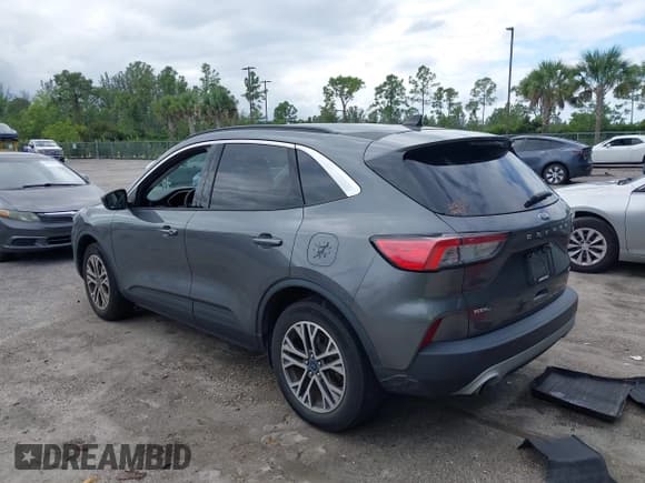 ✅ 2021 Ford Escape SEL • VIN: 1FMCU9H60MUB35715 • Lot: 43572221. Listed on IAAI with Not provided. Free auction sales archive from the USA and detailed vehicle history report at DreamBid. Image 3.