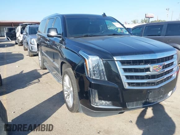 ✅ 2019 Cadillac Escalade ESV Luxury • VIN: 1GYS3HKJ8KR379147 • Lot: 41174769. Wystawiony na IAAI z przebiegiem 96 830 mil. Bezpłatny archiwum sprzedaży aukcyjnych z USA i szczegółowy raport historii pojazdu na DreamBid. Zdjęcie 1.